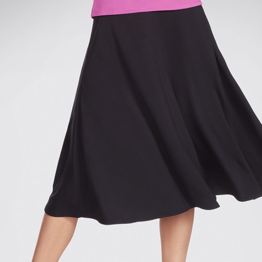 Long black skirt